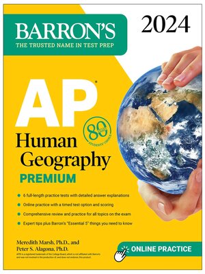 cover image of AP Human Geography Premium, 2024